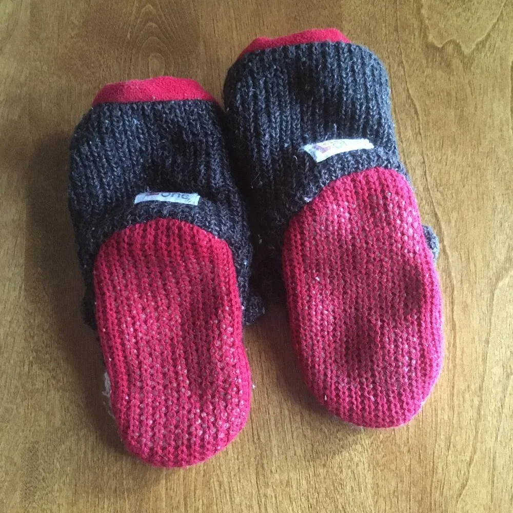 Lazy One toddler bear slippers